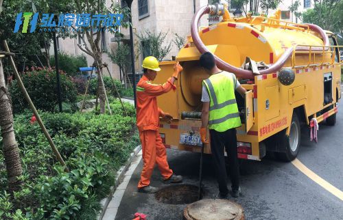 上海嘉定区外冈镇雨污管道清淤疏通